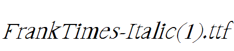 FrankTimes-Italic(1).ttf