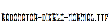 Radonator-Diablo-Normal.ttf