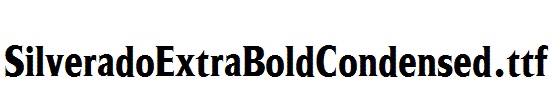 SilveradoExtraBoldCondensed.ttf