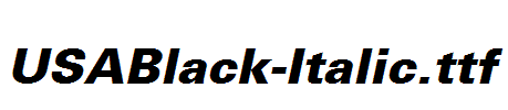 USABlack-Italic.ttf