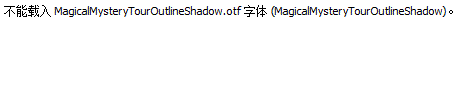 MagicalMysteryTourOutlineShadow.otf