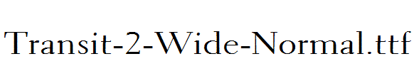 Transit-2-Wide-Normal.ttf