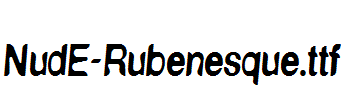 NudE-Rubenesque.ttf