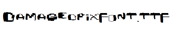 Damagedpixfont.ttf