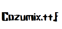 Cozumix.ttf