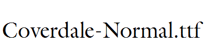 Coverdale-Normal.ttf