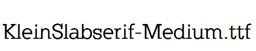 KleinSlabserif-Medium.ttf