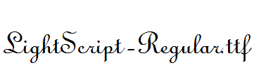 LightScript-Regular.ttf