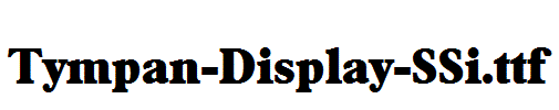 Tympan-Display-SSi.ttf