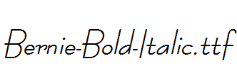 Bernie-Bold-Italic.ttf