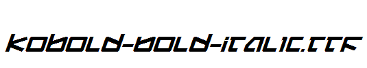 Kobold-Bold-Italic.ttf