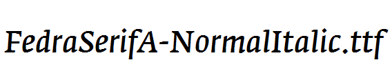 FedraSerifA-NormalItalic.ttf