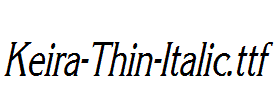 Keira-Thin-Italic.ttf