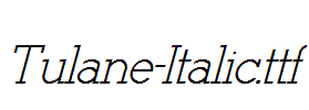 Tulane-Italic.ttf