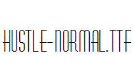 Hustle-Normal.ttf