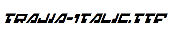 Trajia-Italic.ttf