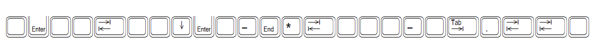 Keystrokes-Extras-MT.ttf