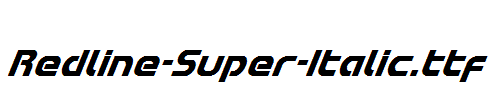 Redline-Super-Italic.ttf