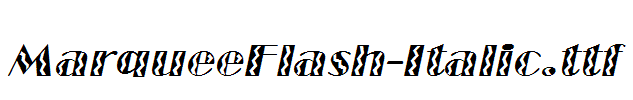 MarqueeFlash-Italic.ttf