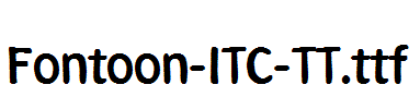 Fontoon-ITC-TT.ttf