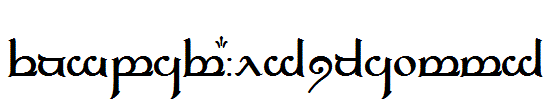 Tengwar-Elfica.ttf