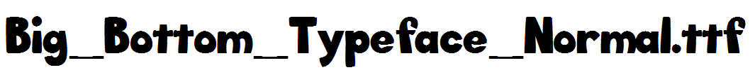 Big_Bottom_Typeface_Normal.ttf