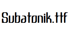 Subatonik.ttf