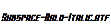 Subspace-Bold-Italic.otf