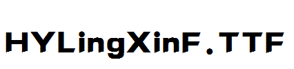 HYLingXinF.ttf