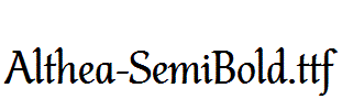 Althea-SemiBold.ttf