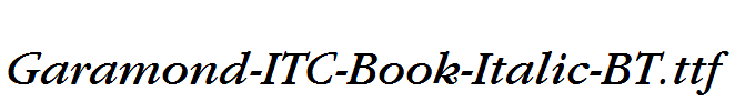 Garamond-ITC-Book-Italic-BT.ttf