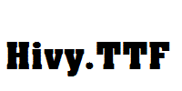 Hivy.ttf