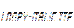 Loopy-Italic.ttf