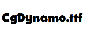 CgDynamo.ttf