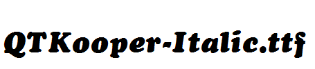 QTKooper-Italic.ttf