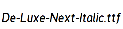 De-Luxe-Next-Italic.ttf