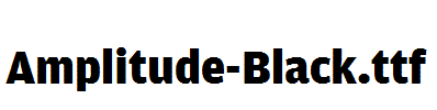 Amplitude-Black.ttf