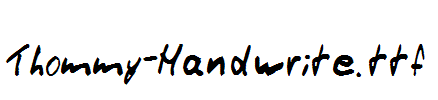 Thommy-Handwrite.ttf