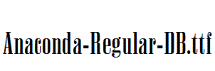 Anaconda-Regular-DB.ttf