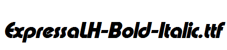 ExpressaLH-Bold-Italic.ttf