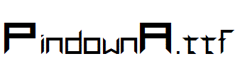 PindownA.ttf