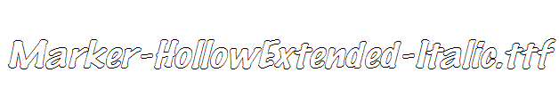 Marker-HollowExtended-Italic.ttf