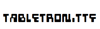 Tabletron.ttf