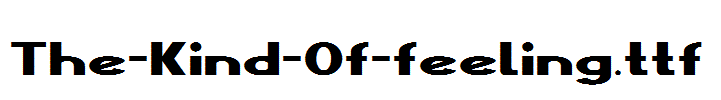 The-Kind-Of-feeling.ttf