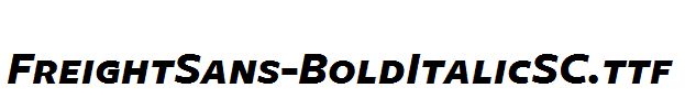 FreightSans-BoldItalicSC.ttf