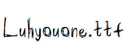 Luhyouone.ttf