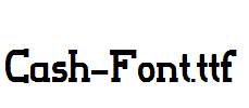 Cash-Font.ttf