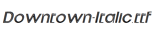 Downtown-Italic.ttf