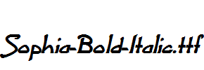 Sophia-Bold-Italic.ttf