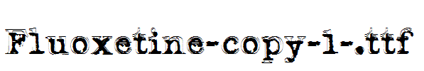 Fluoxetine-copy-1-.ttf